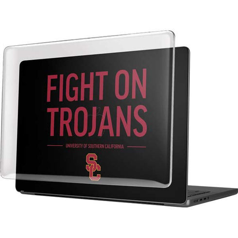 University of Southern California Fight On Trojans MacBook Pro 14in (2021-24) Case plus Skin